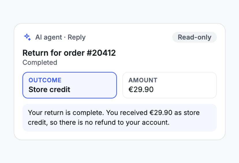 Store Credit Isn't Money Back