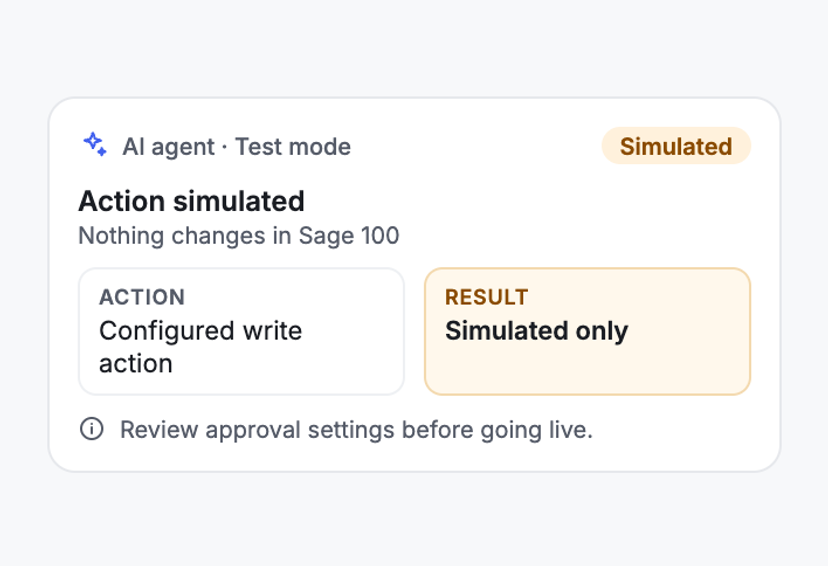 Simulate Actions First