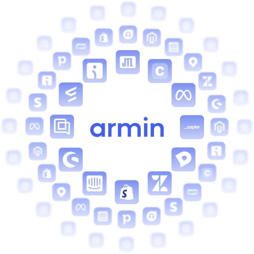 Shop und Techstack verbinden