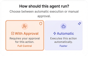 Automation at your pace