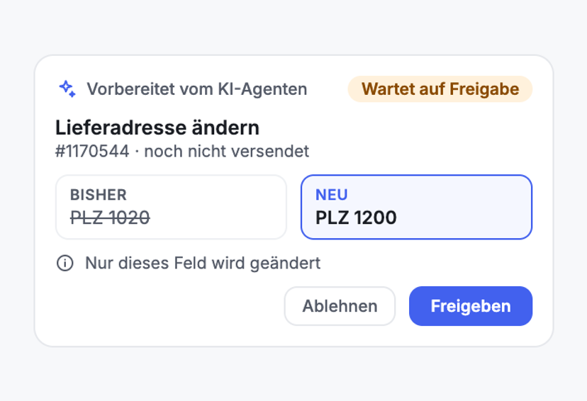 Falsche Postleitzahl