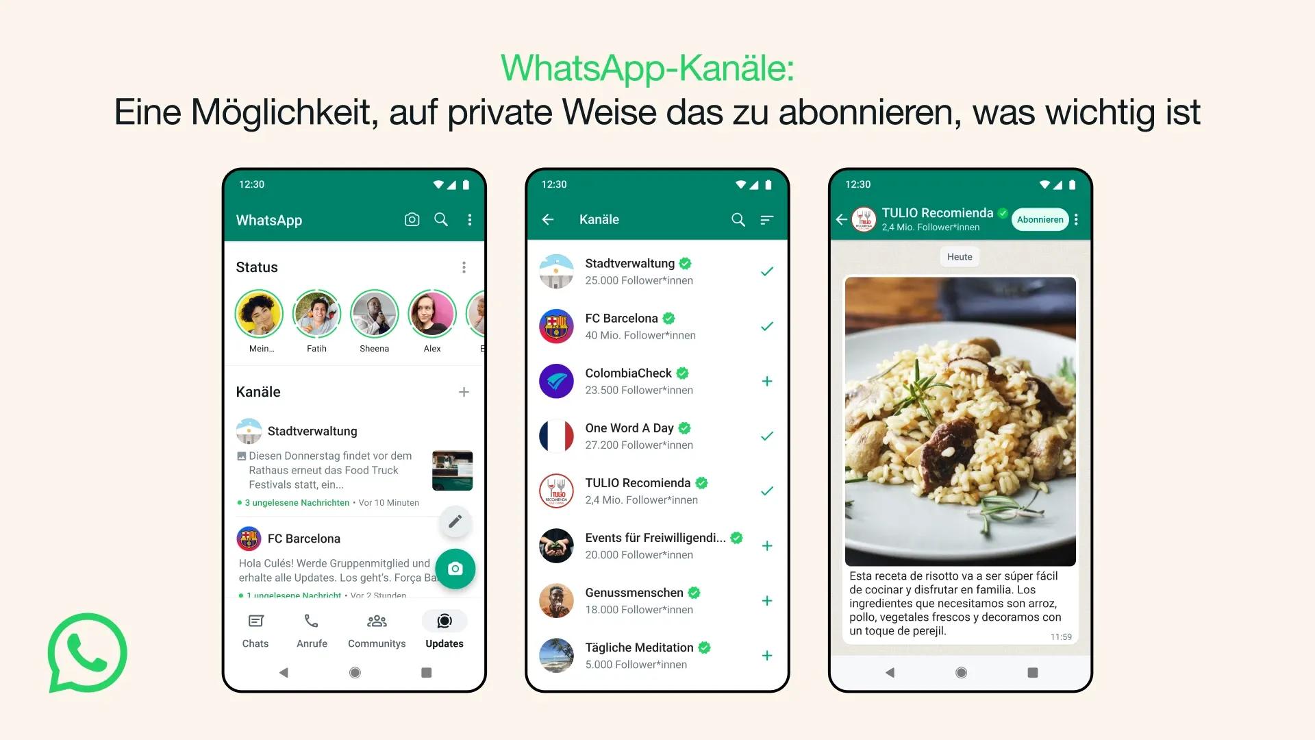 WhatsApp Channels are essentially the scalable WhatsApp Groups feature.