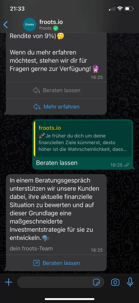 Chatarmin WhatsApp Automation through Calendly