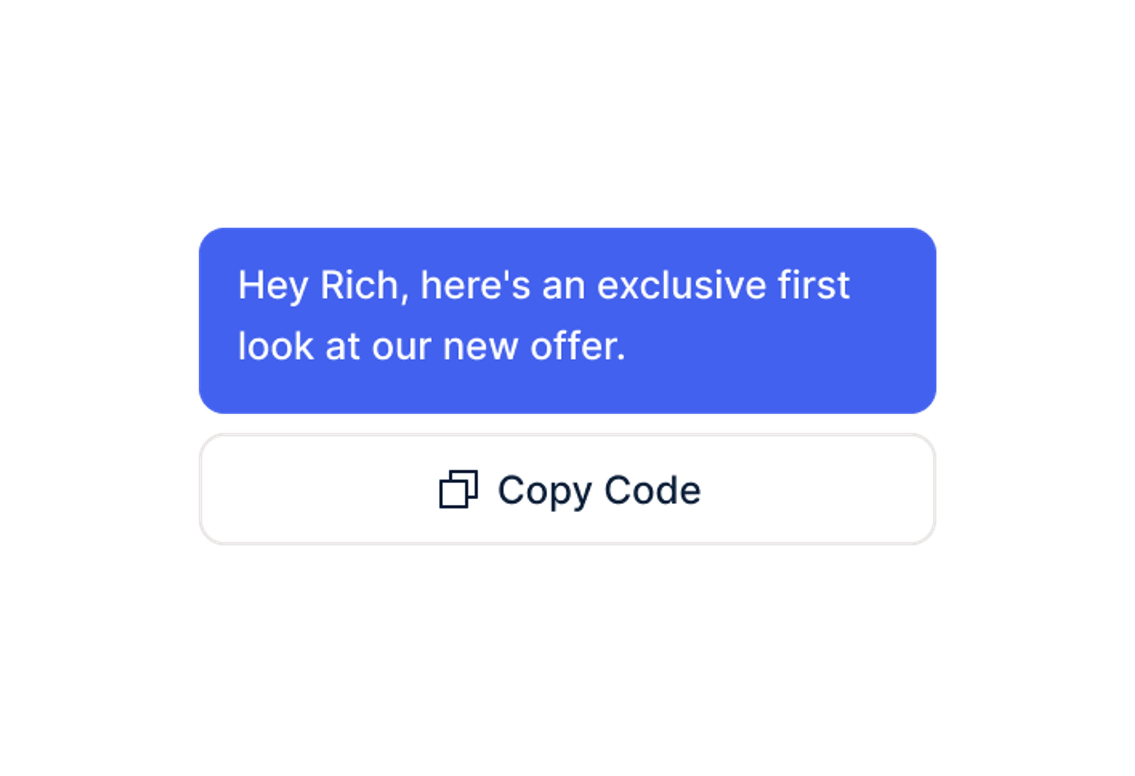 Exclusive offers and codes