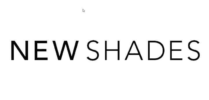 NewShades logo