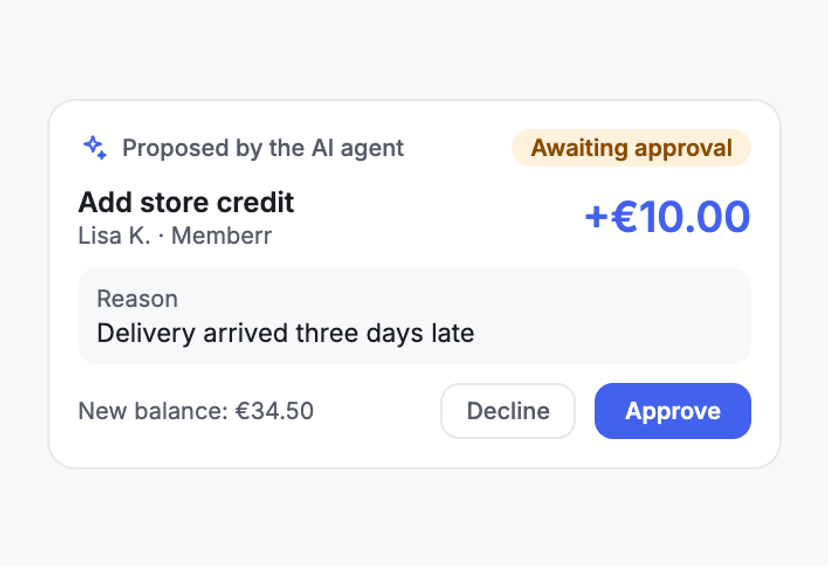 Goodwill as Store Credit Instead of a Refund