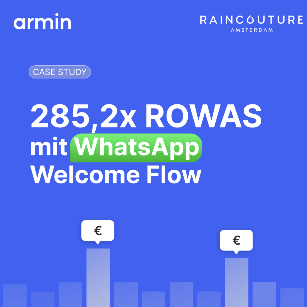 Wie Rain Couture mit WhatsApp Welcome Flow einen ROI von 285,2x erzielte
