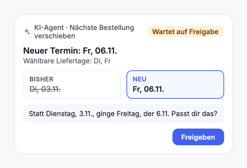 „Wann kommt meine nächste Box?“