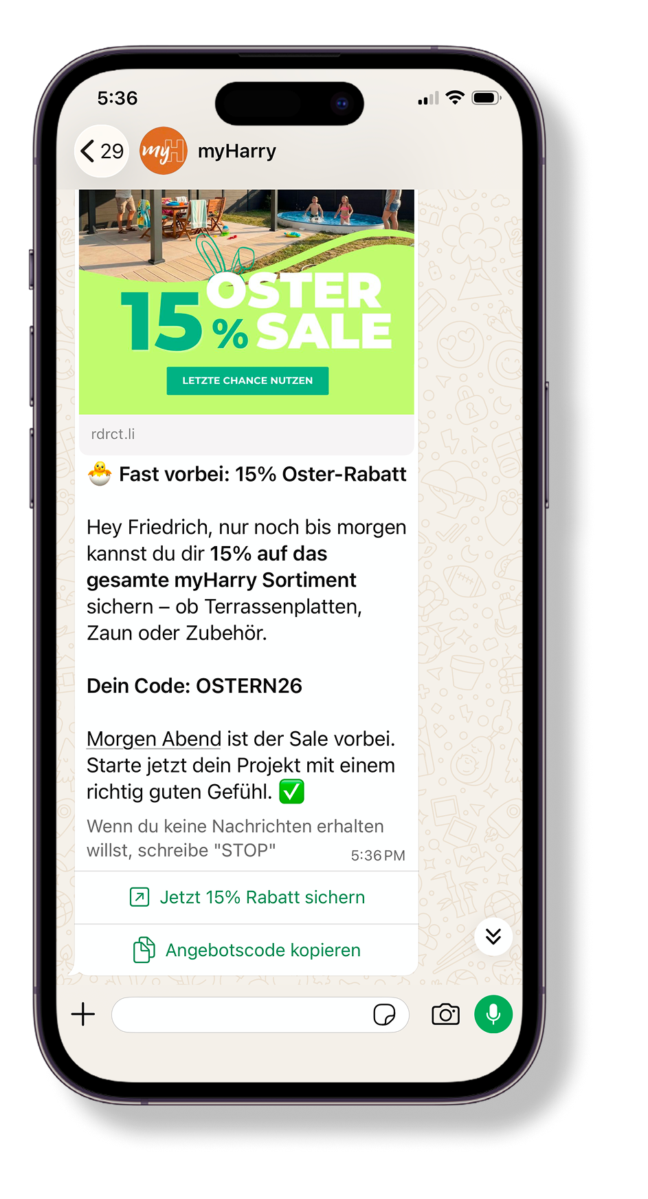 Kampagne Ostern
