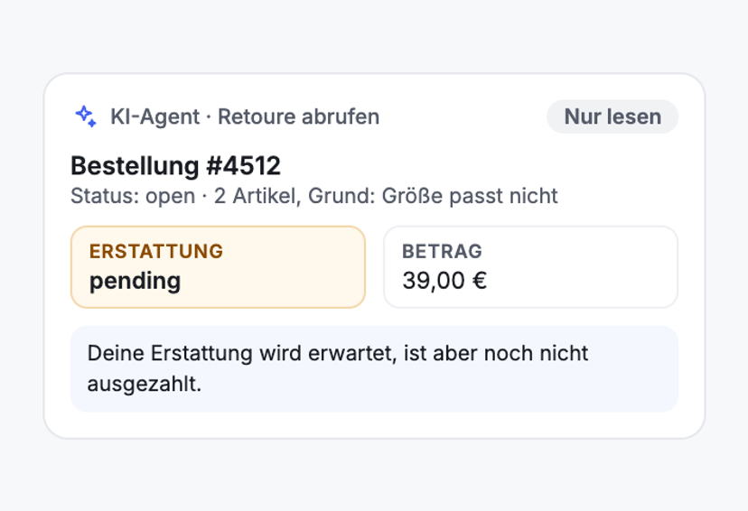 Erwartet, aber noch nicht raus