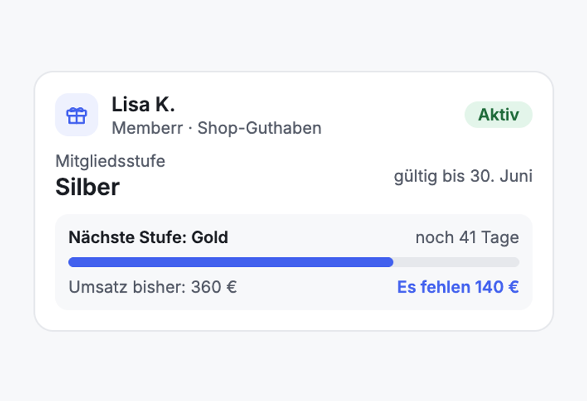 „Was fehlt mir bis zur nächsten Stufe?“