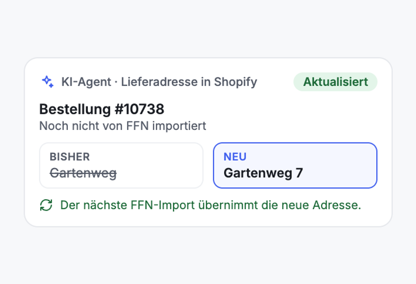 Hausnummer vergessen