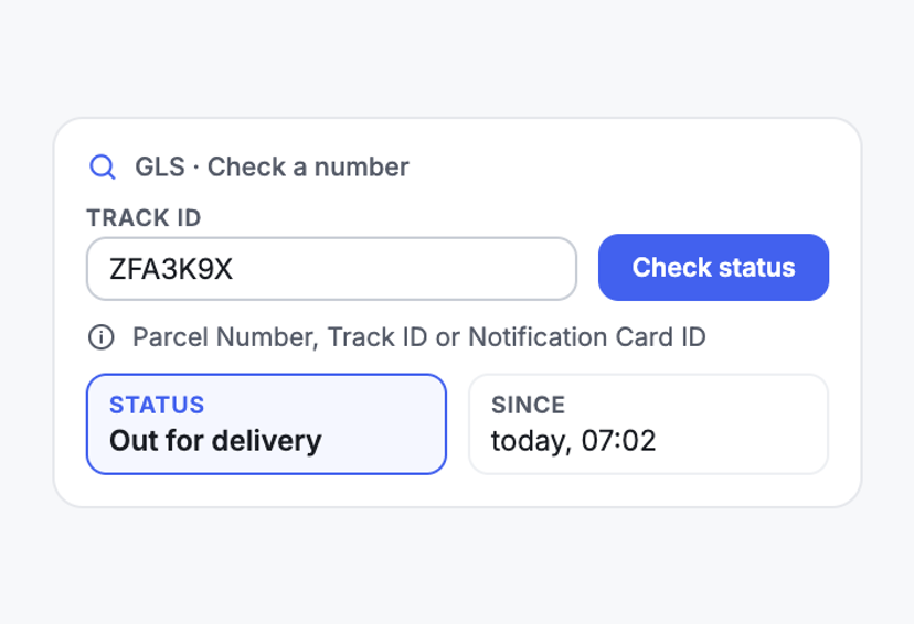 The Number From the Notification Card