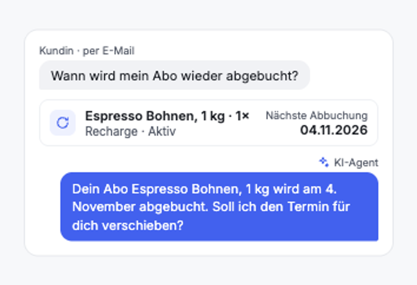 „Wann wird wieder abgebucht?“