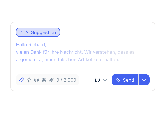 Sekunden statt Stunden