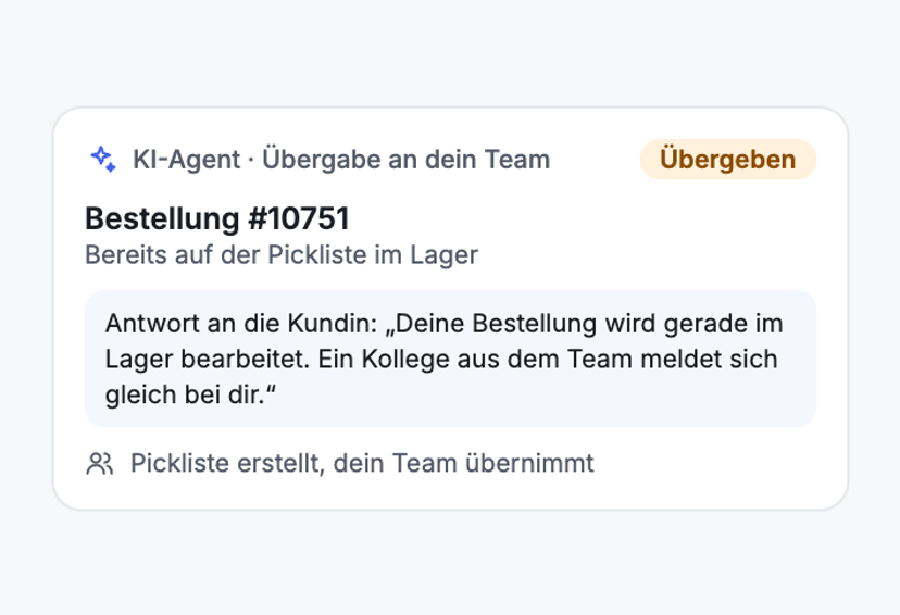 Schon auf der Pickliste