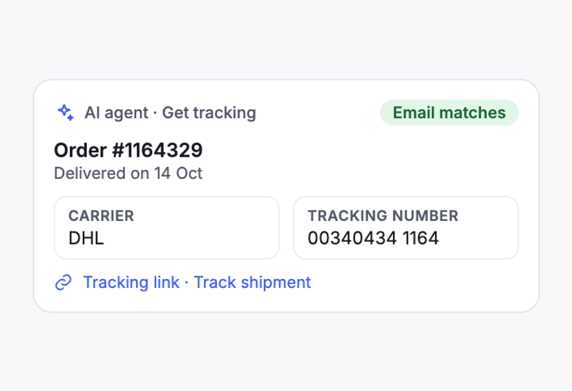 Tracking With Delivery Date