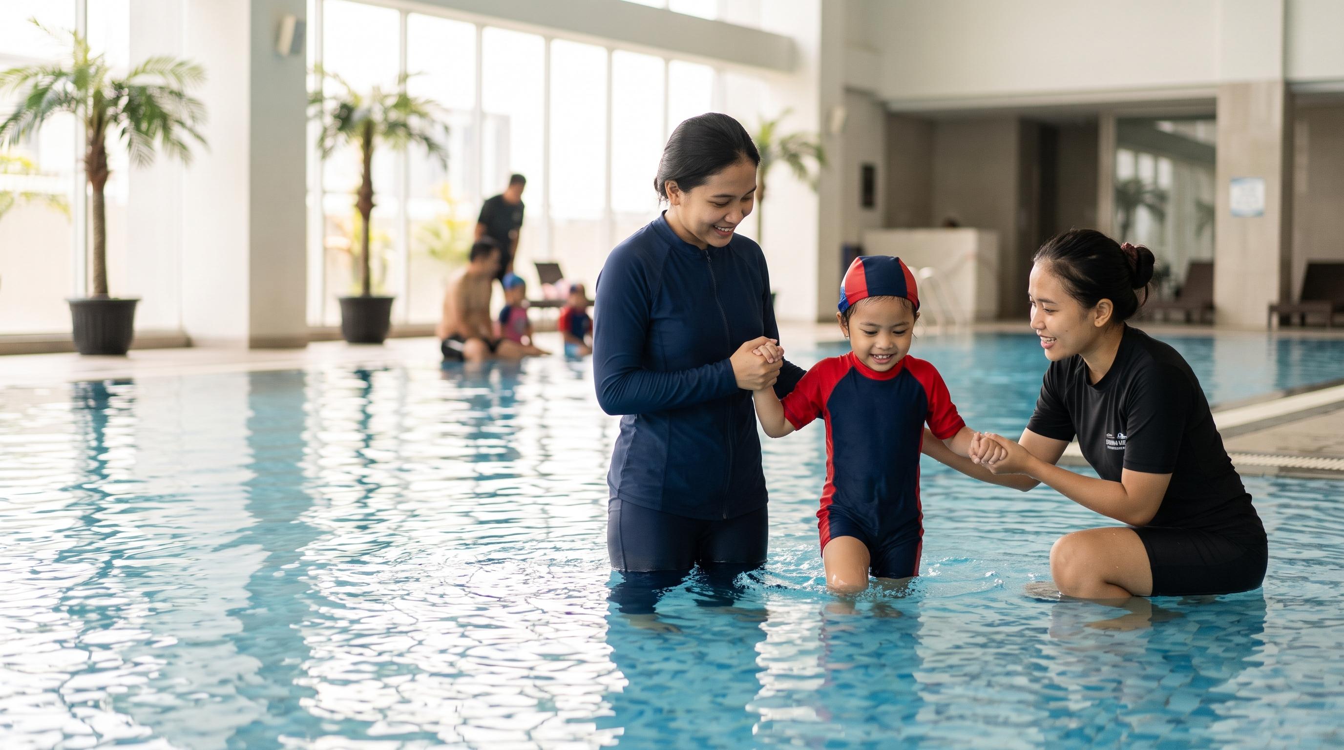 Kapan Anak Sebaiknya Mulai Belajar Berenang?