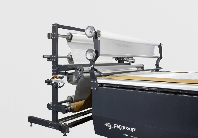 Feeding system FK Group automatic cutting systems automotive aircraft composites jeans leather foam