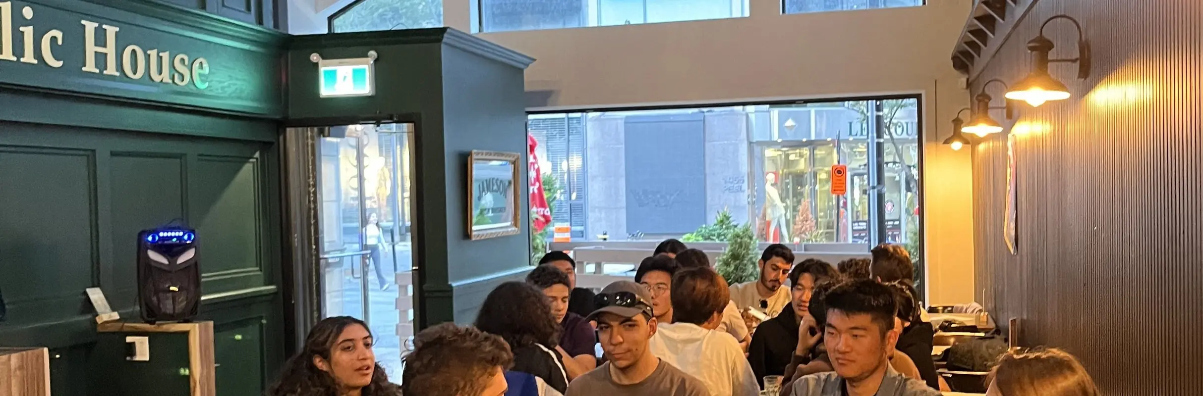 Event banner
