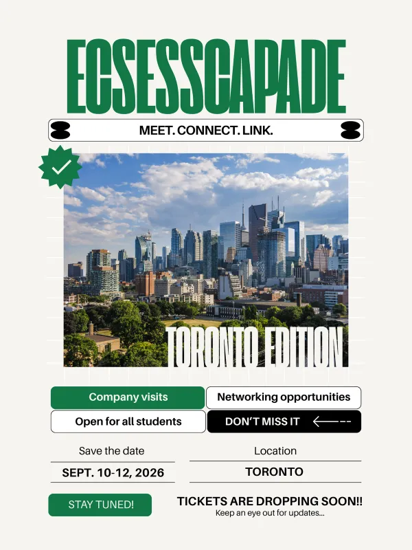 ECSESScapade 2026: Toronto Edition