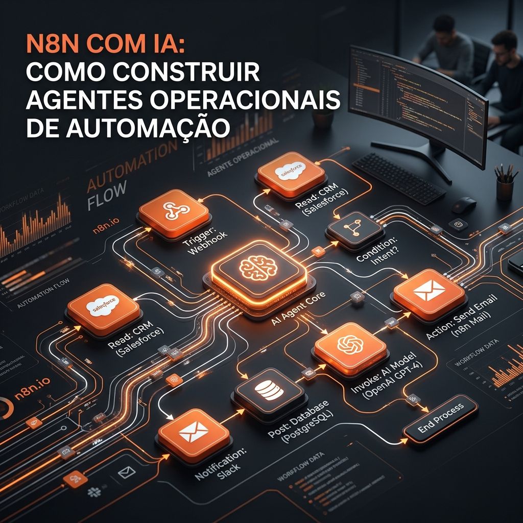 Como usar n8n para automação com IA: guia completo 2026