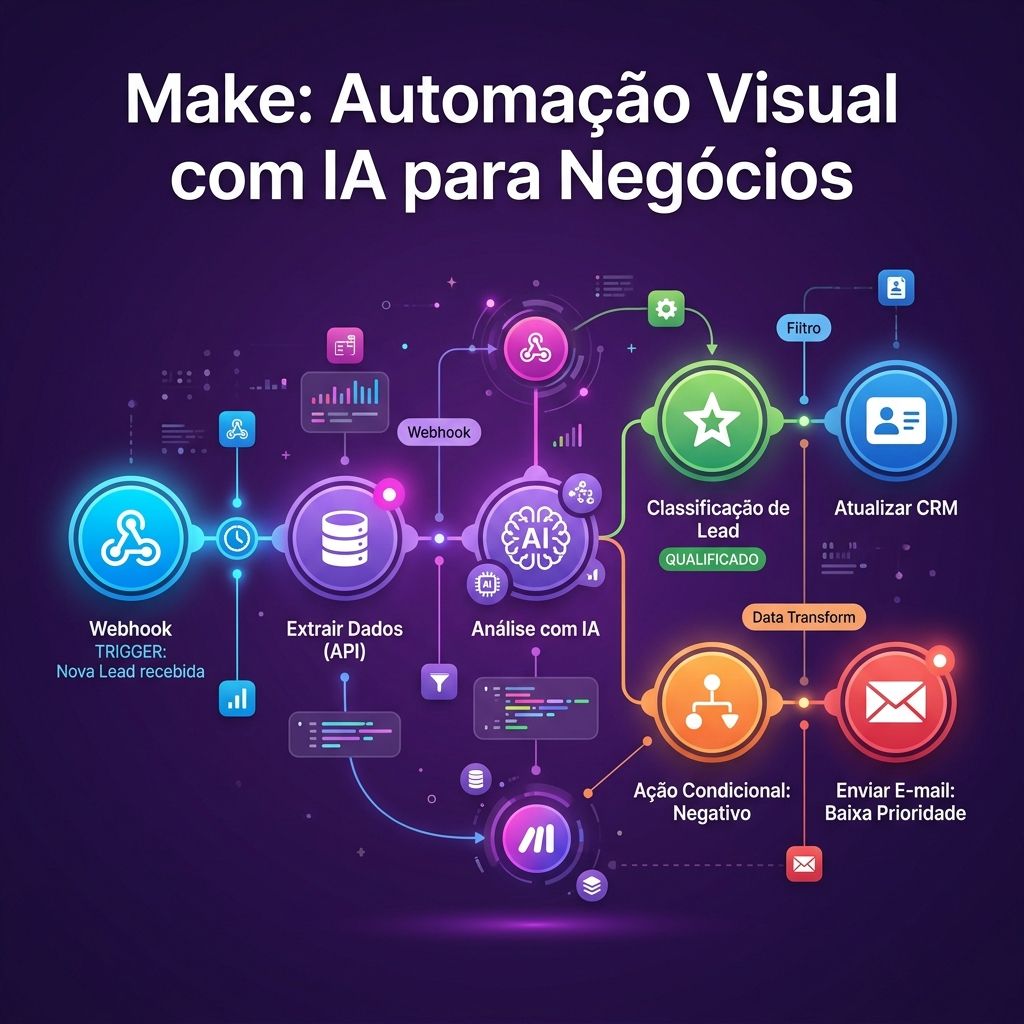 Make vs Zapier: qual ferramenta de automação escolher em 2026?