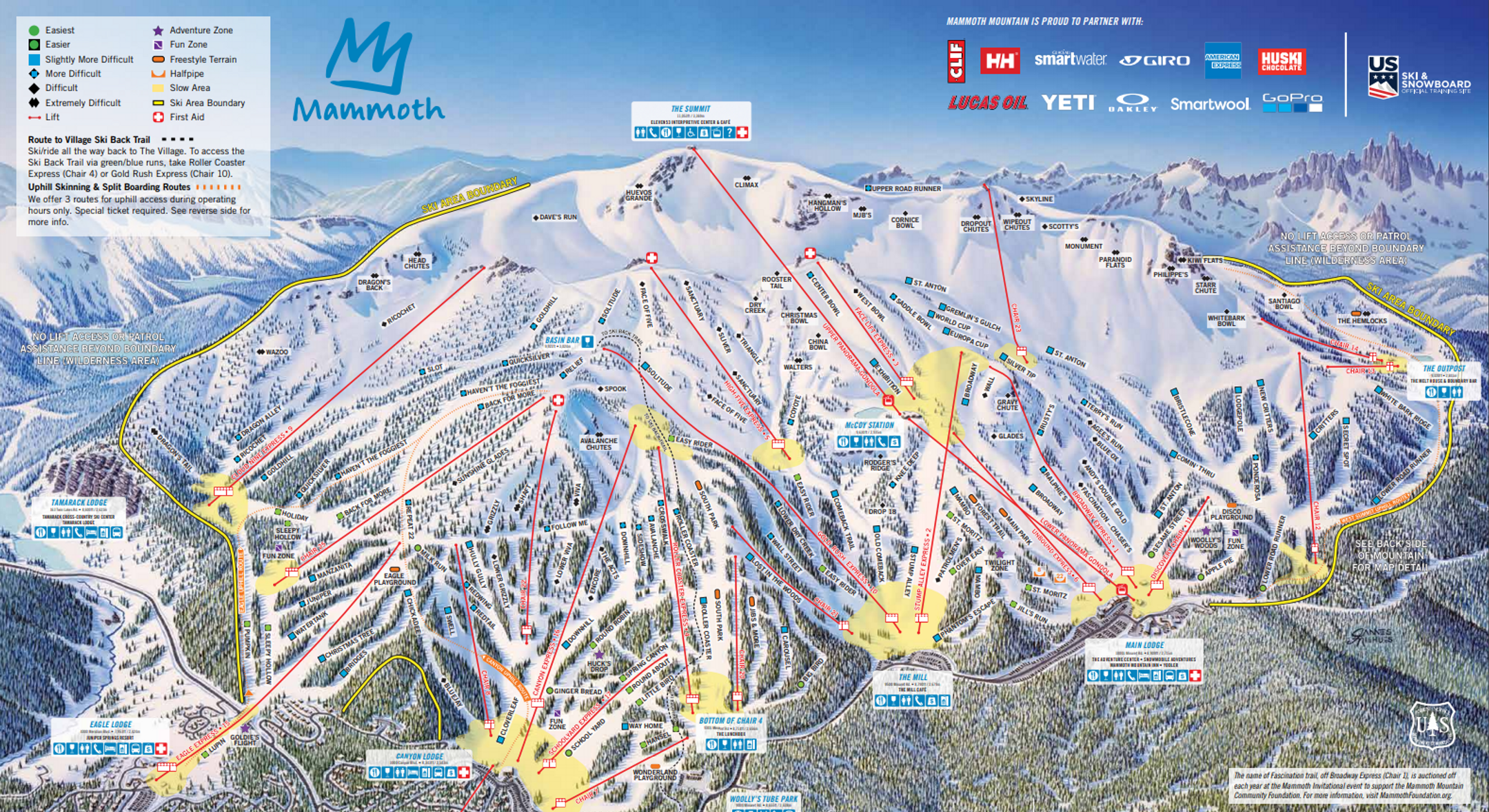 Mammoth Ski Trail Map Ski Mammoth Mountain: 2020 Skiing & Snowboard Travel Guide United States. Mammoth Ski Trail Map Ski Mammoth Mountain: 2020 Skiing & Snowboard Travel Guide United States.
