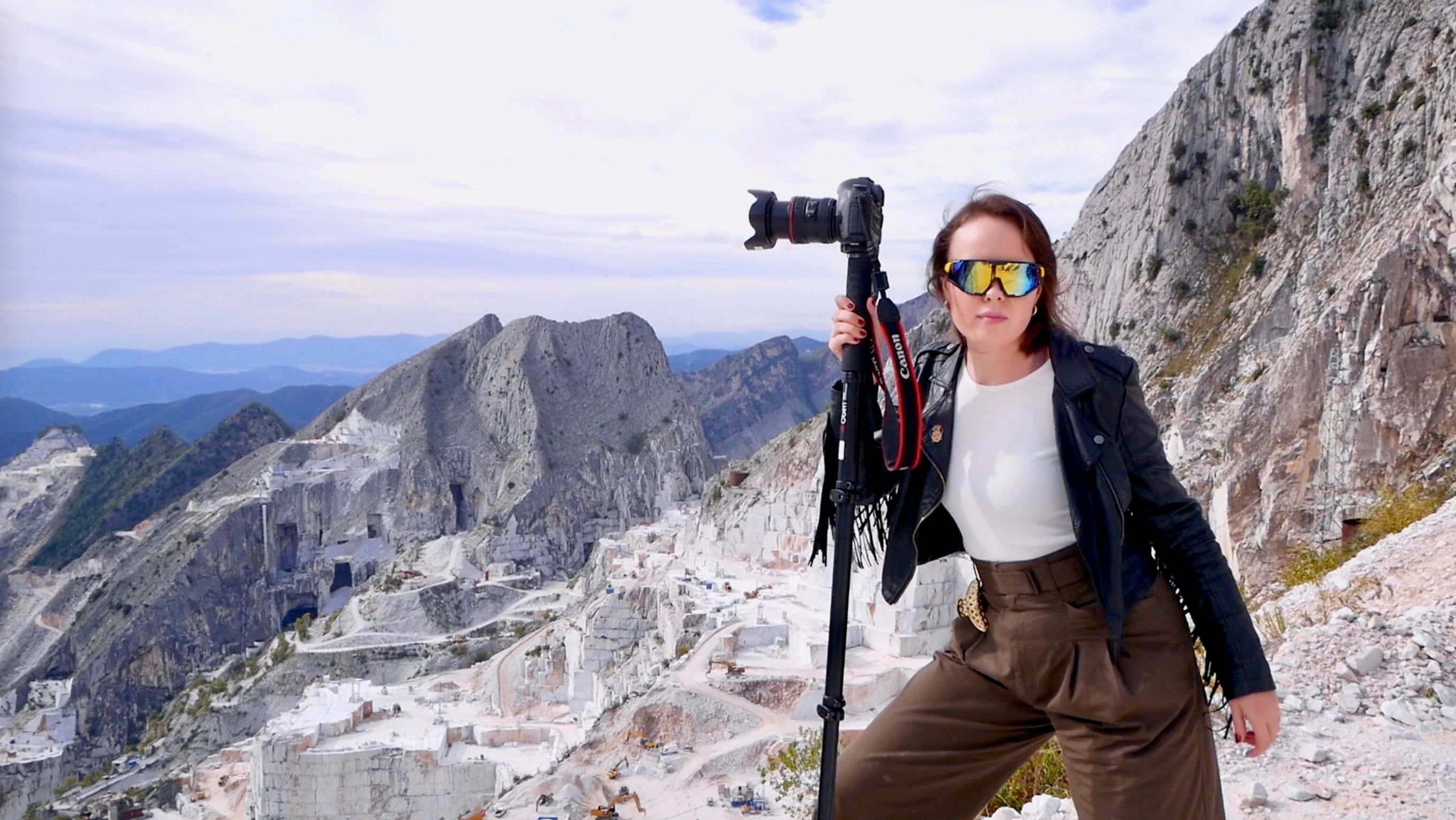 Verdens fineste marmor i Carrara, Italia