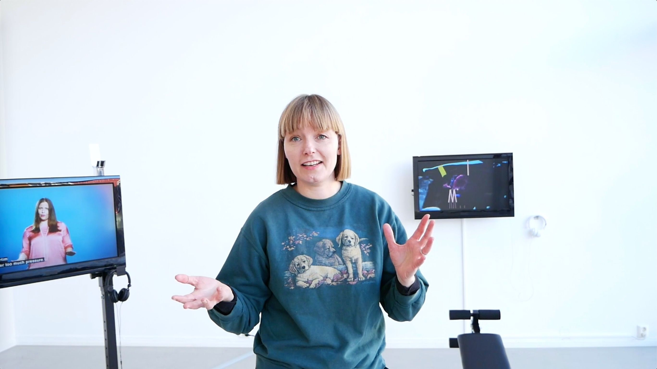 Maren Dagny Juell er en av få kunstnere i Norge som jobber med VR-teknologi