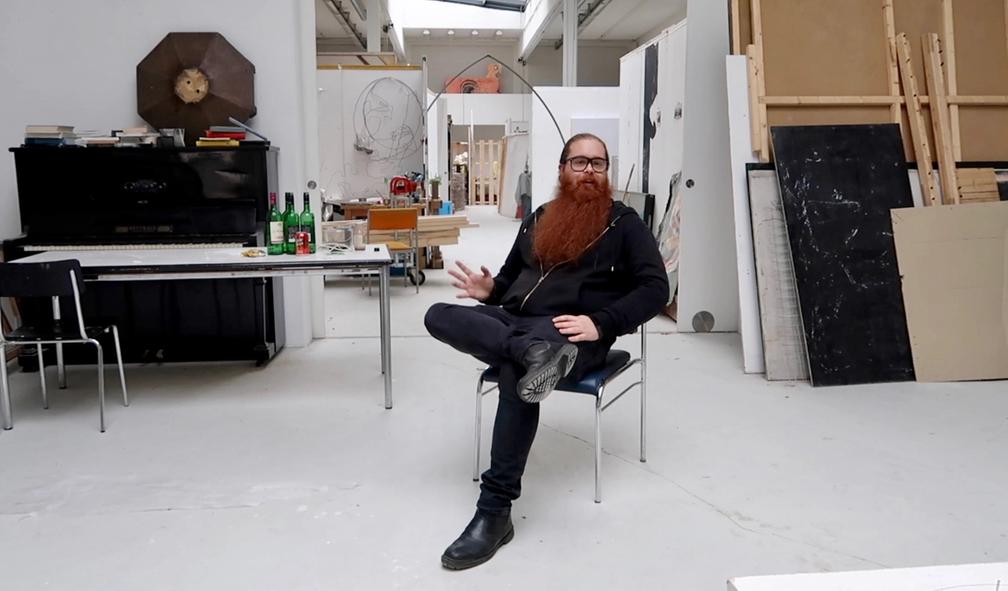 Ole-André Greger Eriksen flyttet til Berlin for å studere kunst