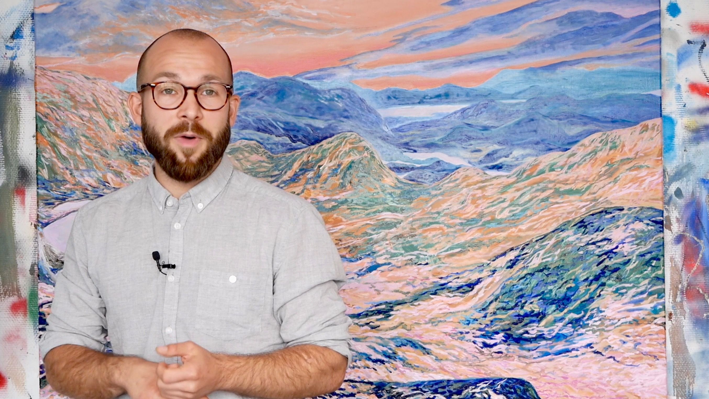 Manuel Portioli sine landskapsmaleri av norsk natur er helt fantastisk