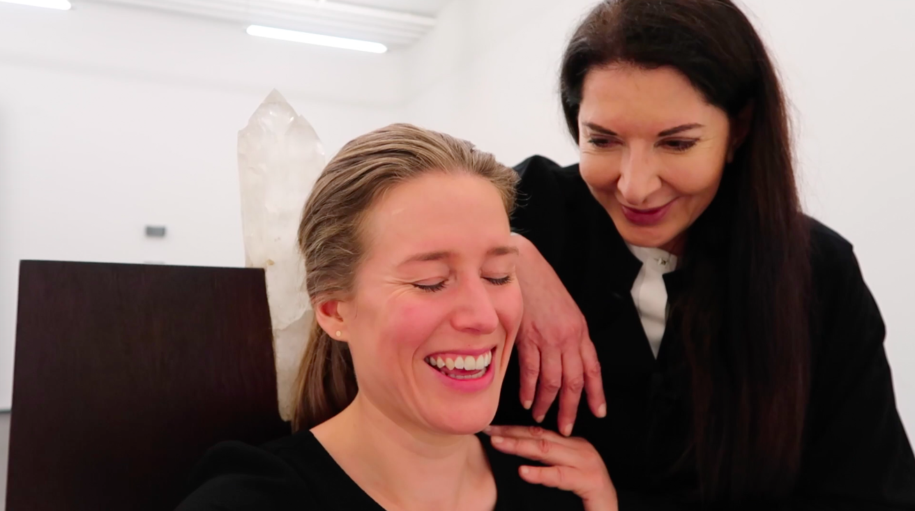 Fullstendig starstruck med Marina Abramovic, verdens største performancekunstner