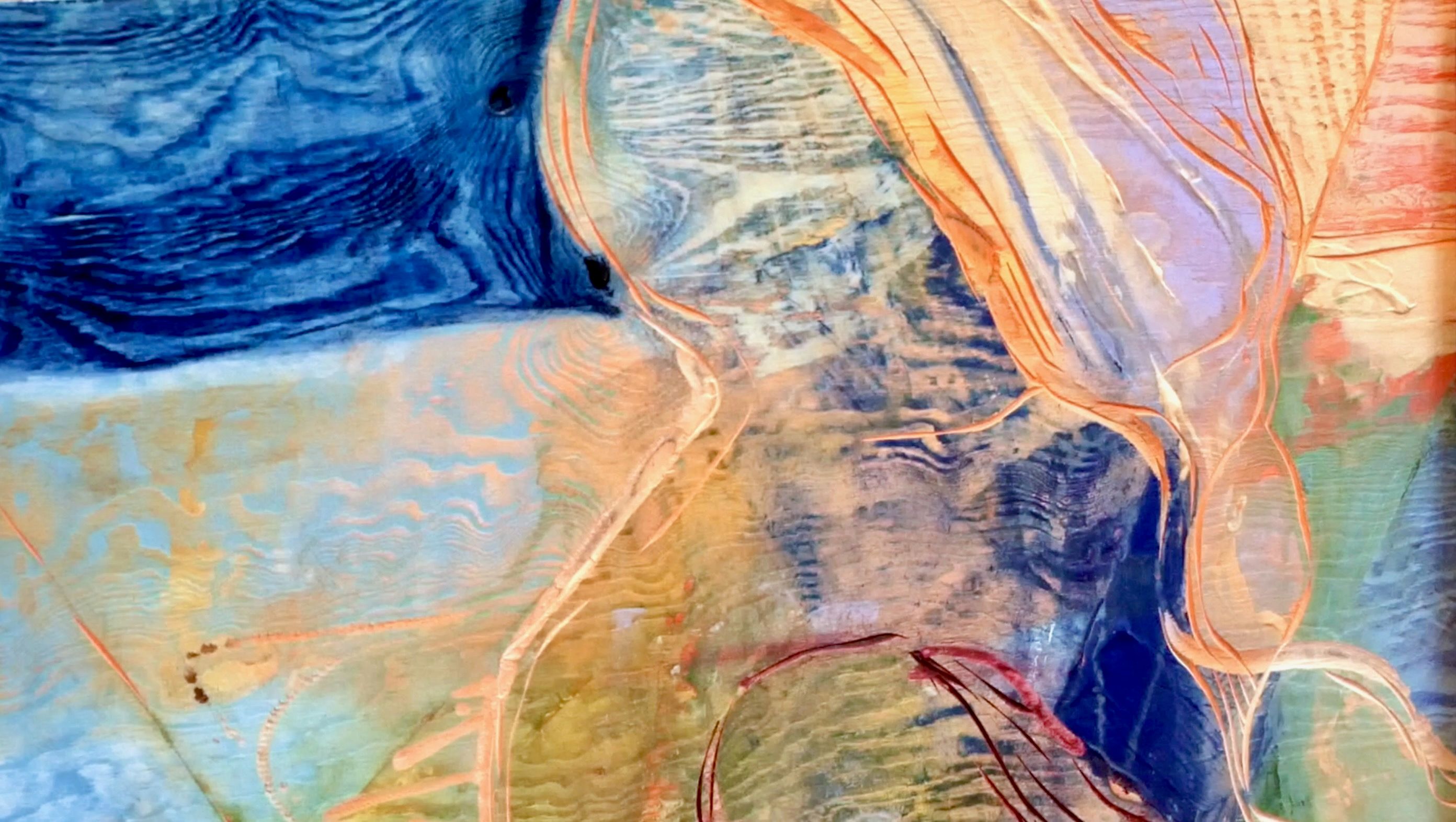 Mia Gjerdrum Helgesen utforsker materialer, det abstrakte, og møtet mellom dem