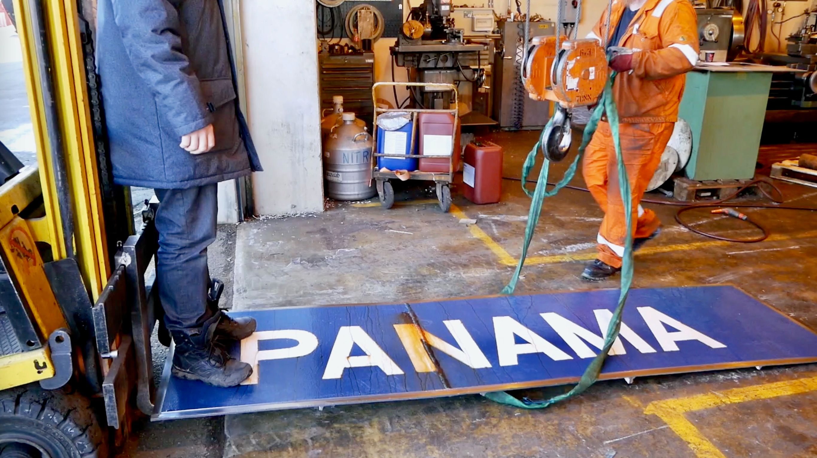 Morten Landmark kjemper for norske arbeidsplasser. Panama 4/4