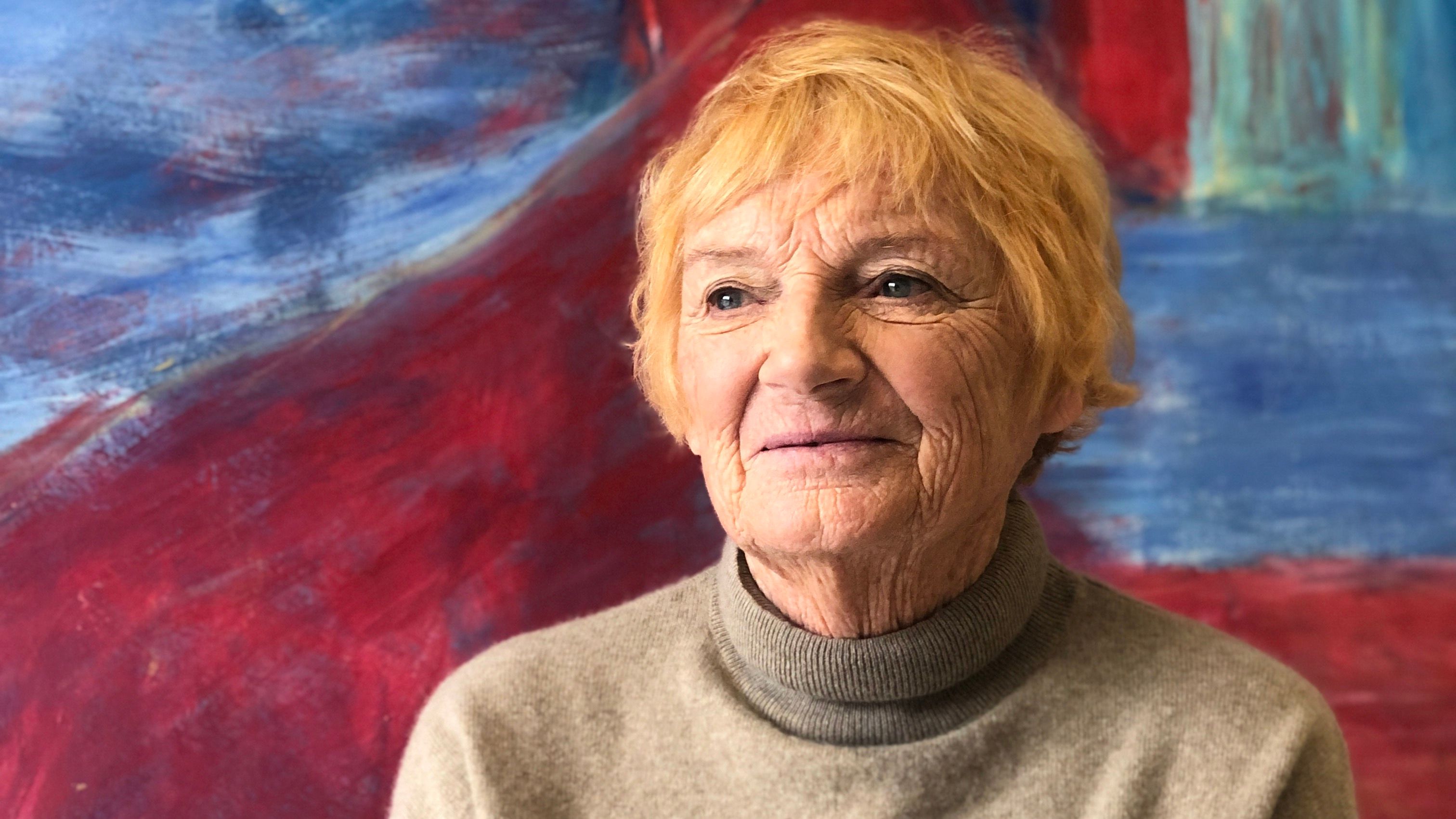 Aggi Folgerø Johannessen har laget kunst i over sytti år