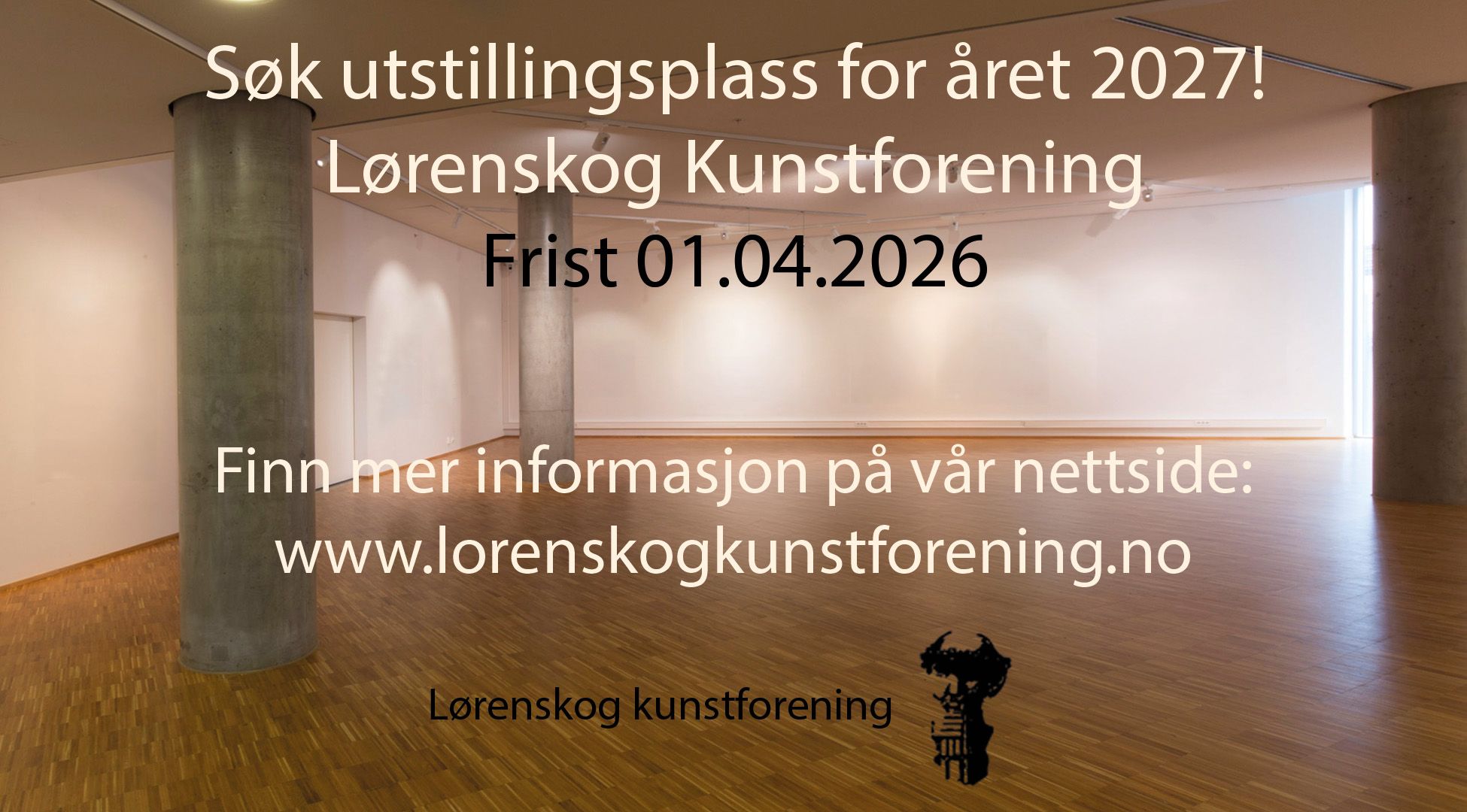 Søk residency og utstillingsplass hos Lørenskog Kunstforening