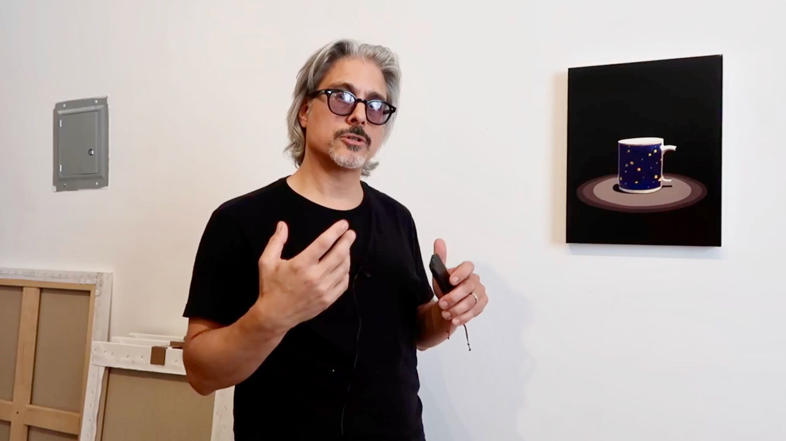 Richard Pasquarelli bruker Augmented Reality i kunsten. New York 4/5