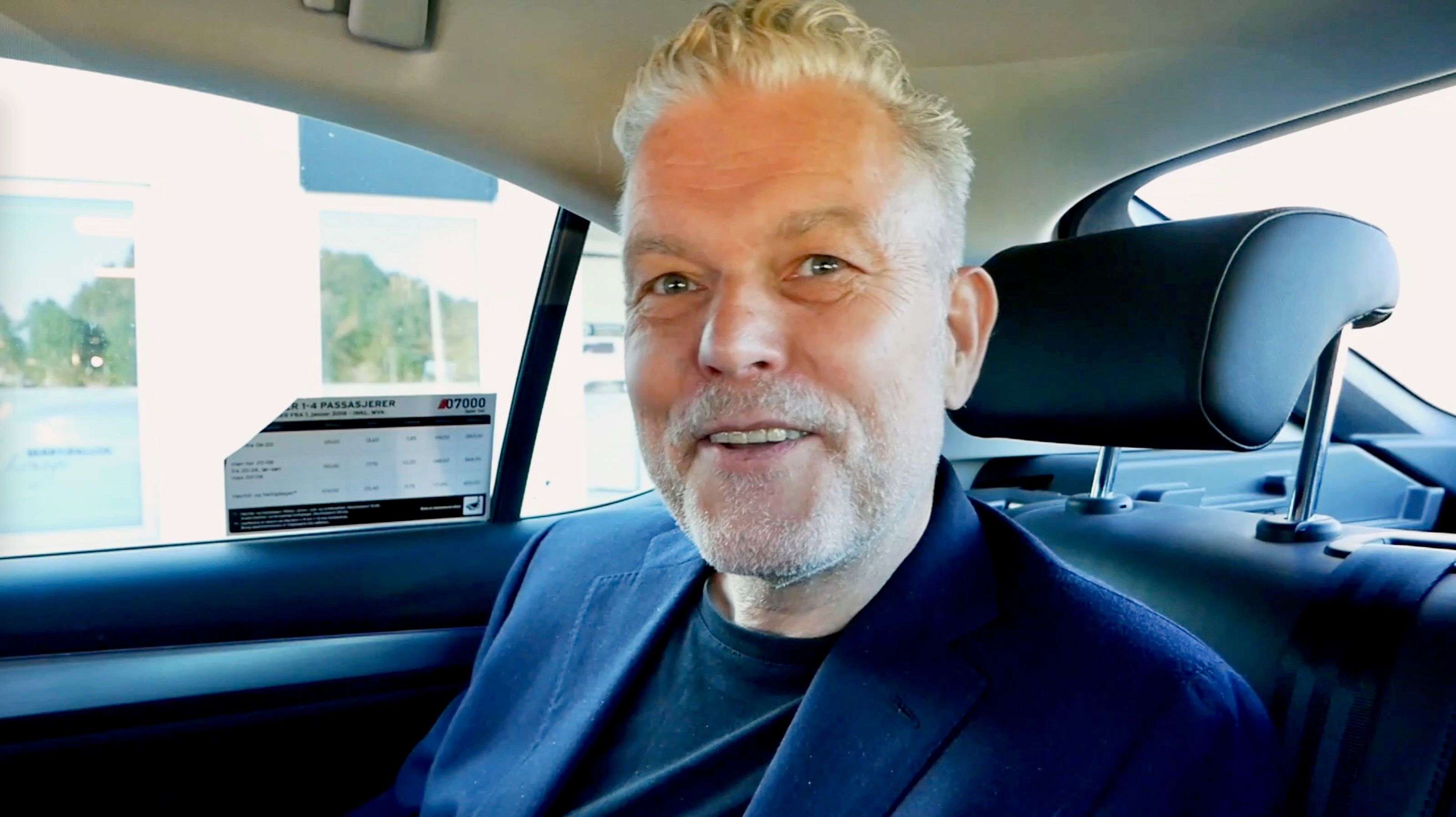 Taxiintervju med Per Barclay, en av Norges fremste samtidskunstnere