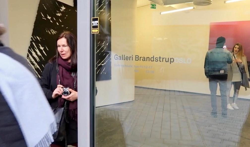Dolk åpner ny utstilling hos Galleri Brandstrup