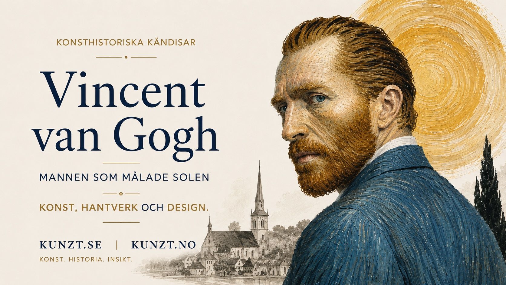 Konsthistoriska kändisar - Vincent Van Gogh, mannen som målade solen