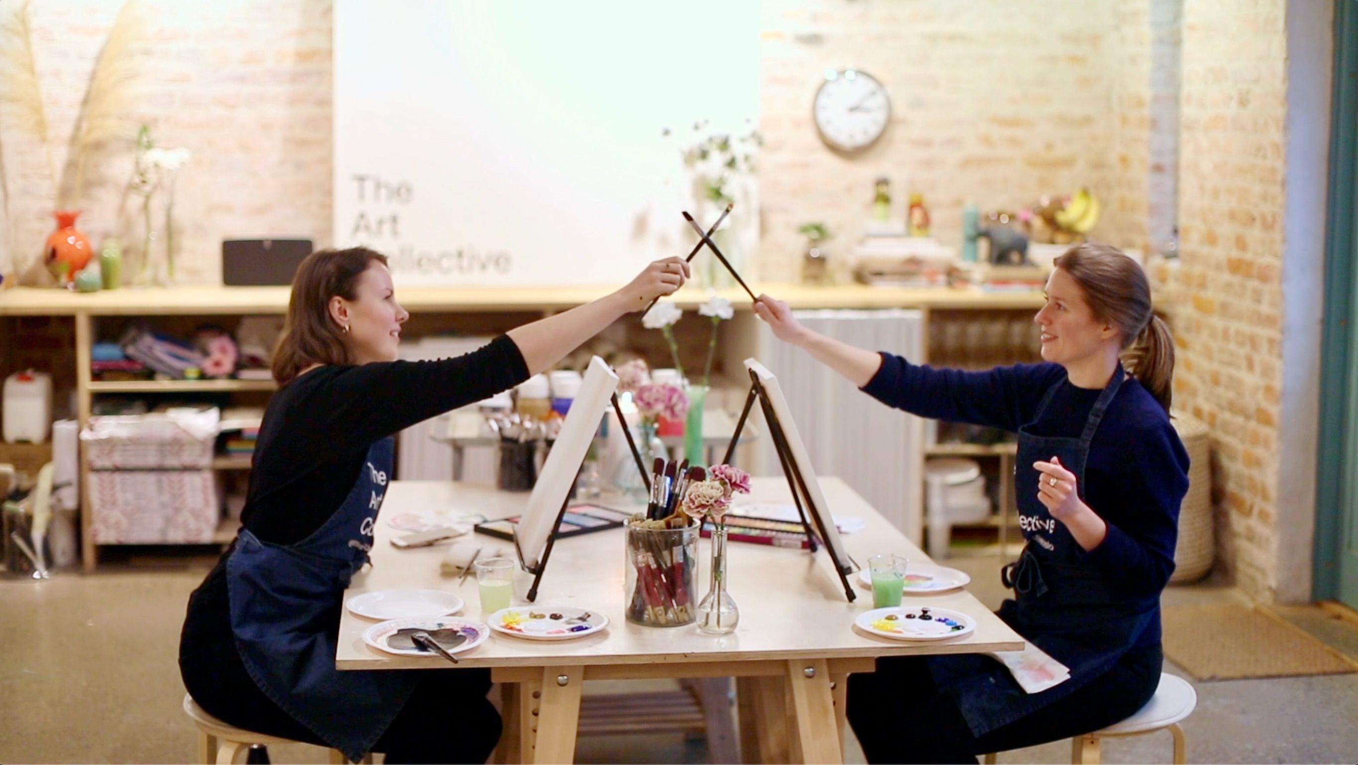 Den store maleduellen hos The Art Collective