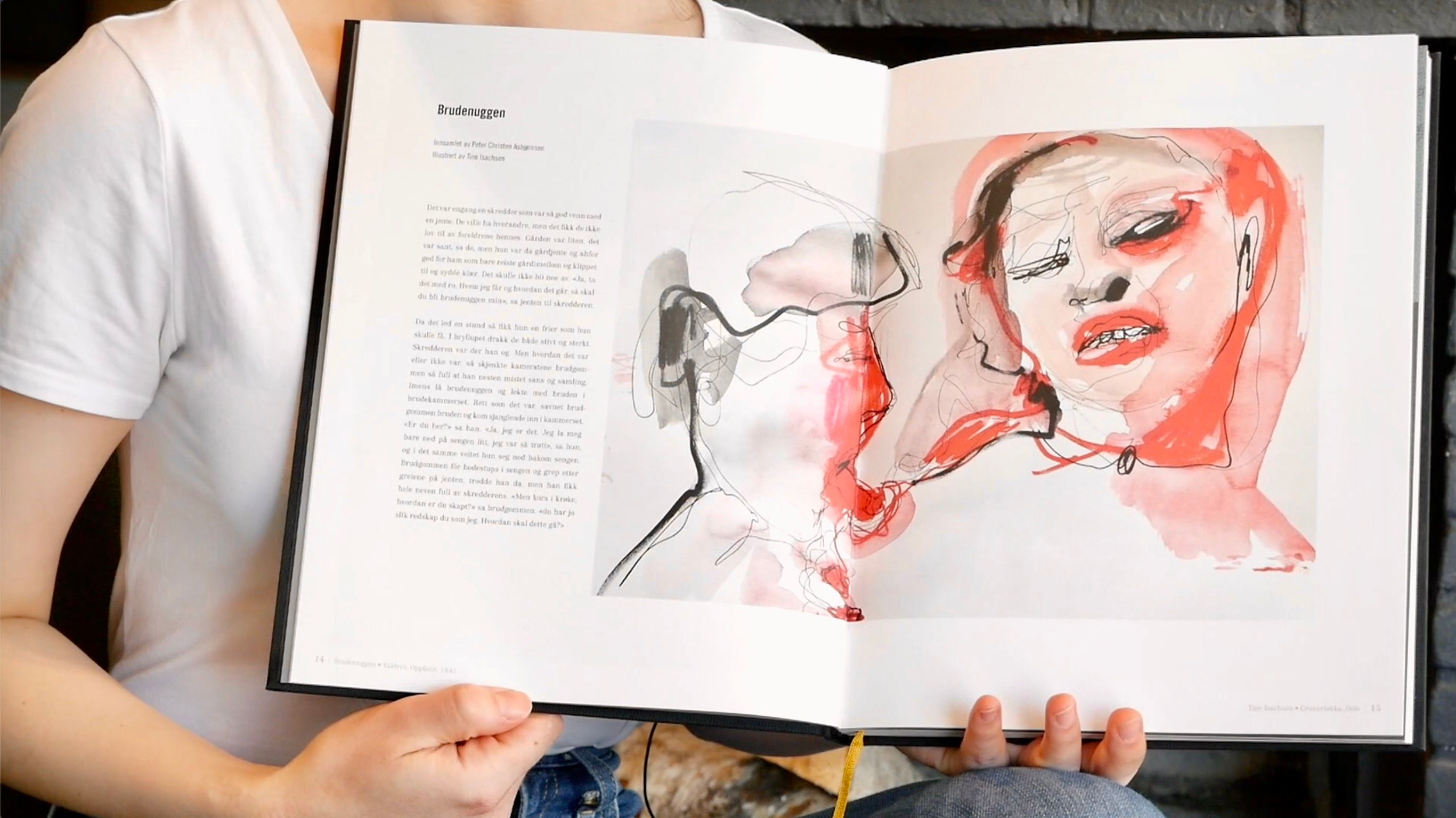 Madicken Schei samlet 36 kunstnere og sensurerte folkeeventyr i boken Syndige folkeventyr