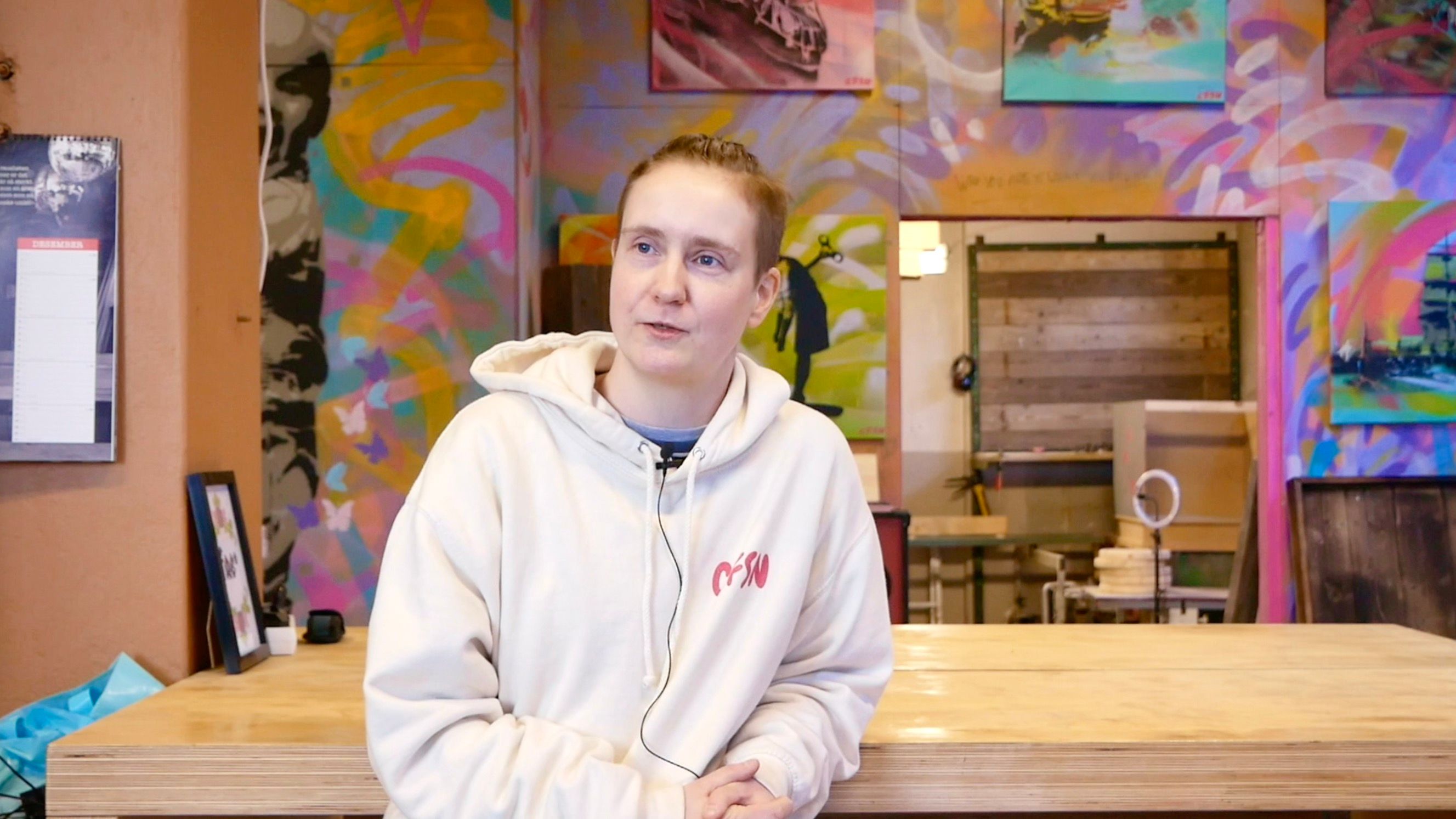 CFSN er en av få kvinnelige gatekunstnere i Norge