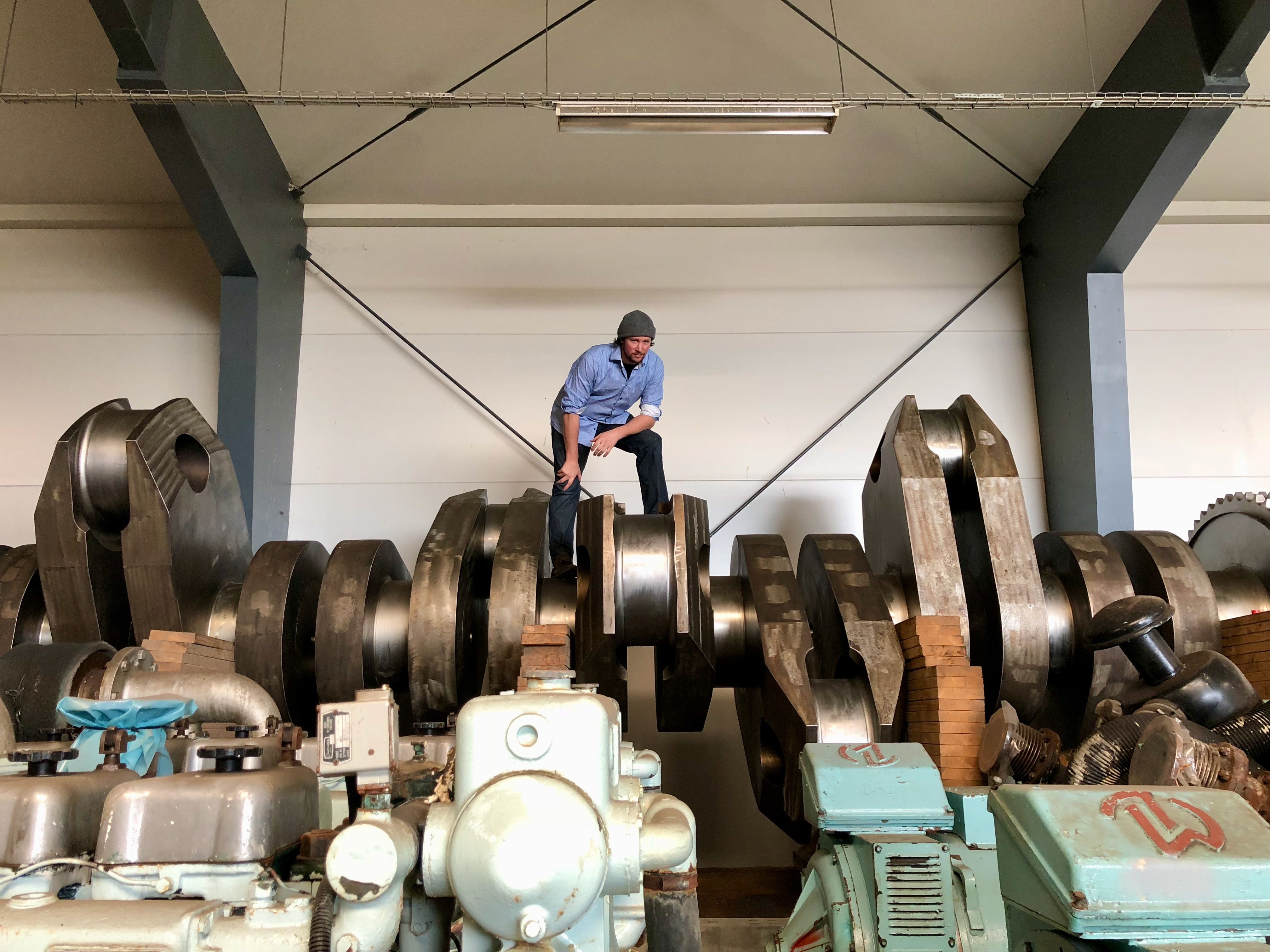 Morten Landmark har funnet skip til kunstprosjekt og må velge utsnitt. Panama 2/4