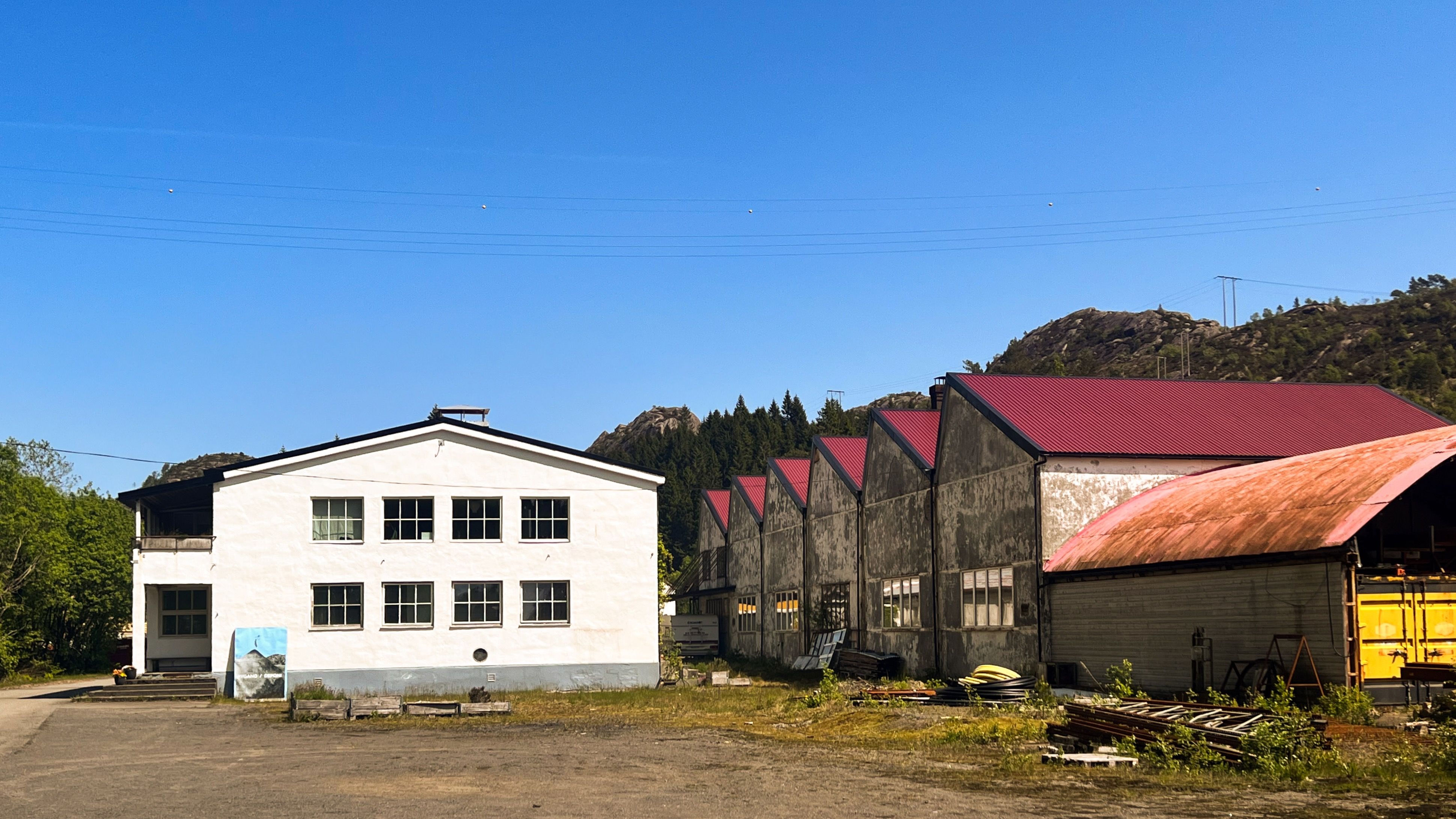 Maiken Stene og Hans Edward Hammonds bygger Velferden kunstarena i nedlagt historisk gruveanlegg på Sandbekk