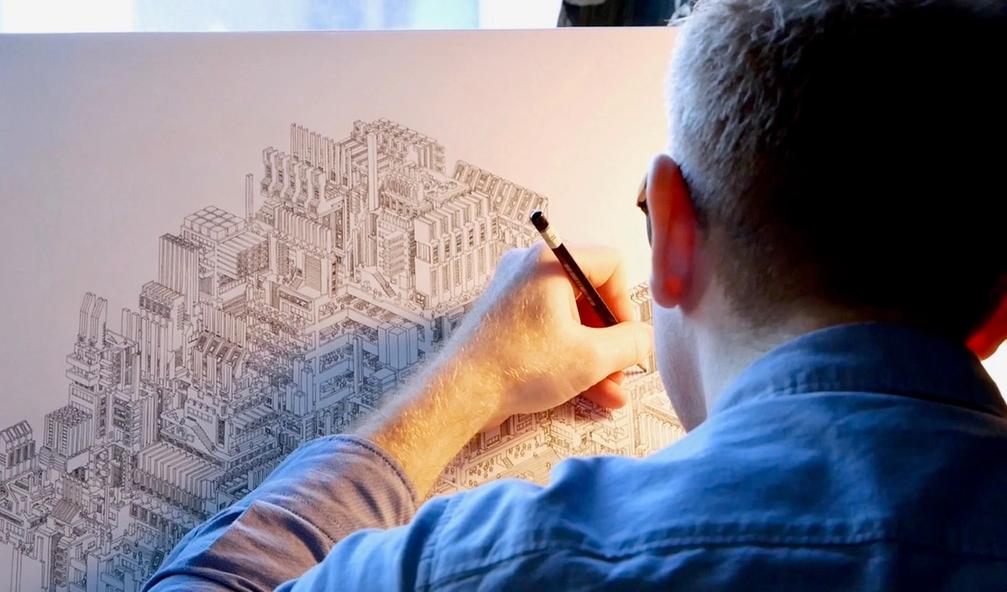 Hyllest til streken med Kay Arne Kirkebø og Tegnetriennalen 2019