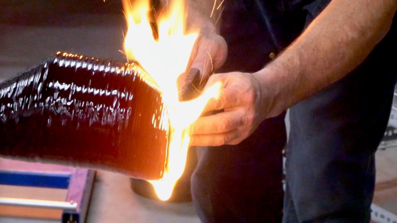 Heit glasskunst hos S12 Galleri og verksted i Bergen