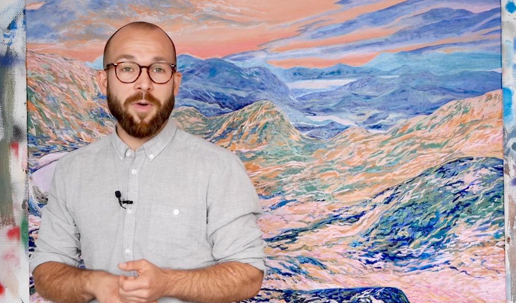 Manuel Portioli sine landskapsmaleri er helt fantastisk