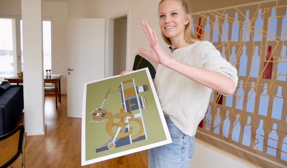 Ragnhild Jevne maler teknologi vi tar for gitt